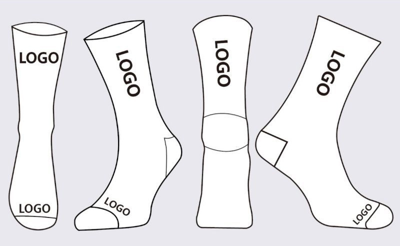 Blank sock model