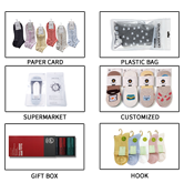 Different sock packaging pictures