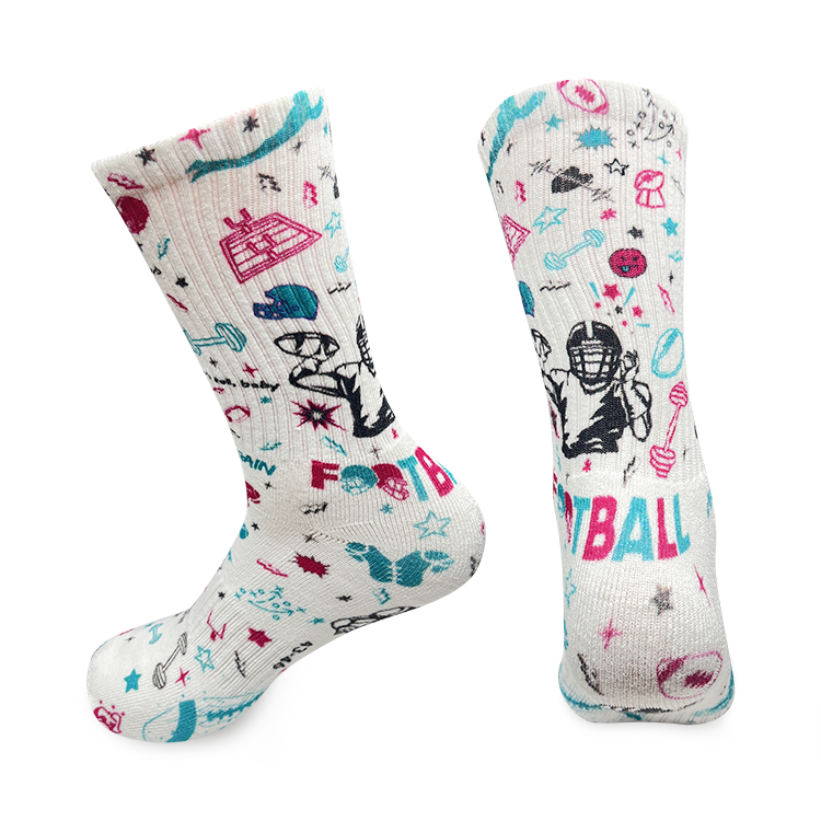 Digital printed socks