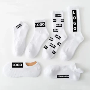 custom logo socks