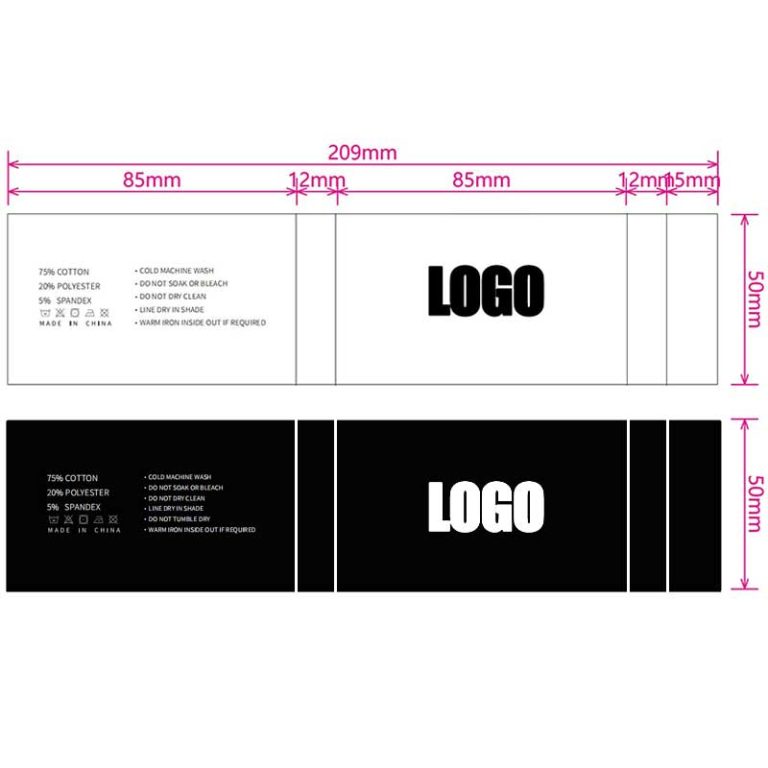 socks packaging Template