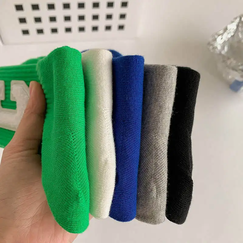 Three-dimensional C Trend Street Sports Socks Women Letters Crew Socks - Image 4