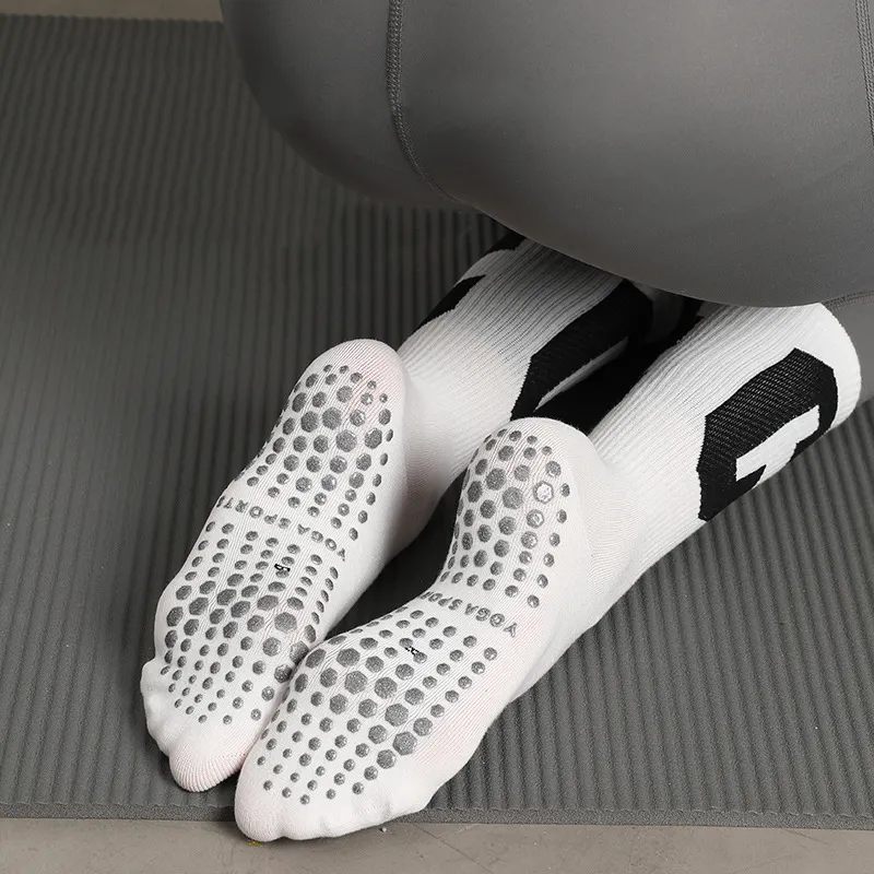 Winter Cotton C Yoga Socks Non-slip Women's Pilates Socks - Image 2