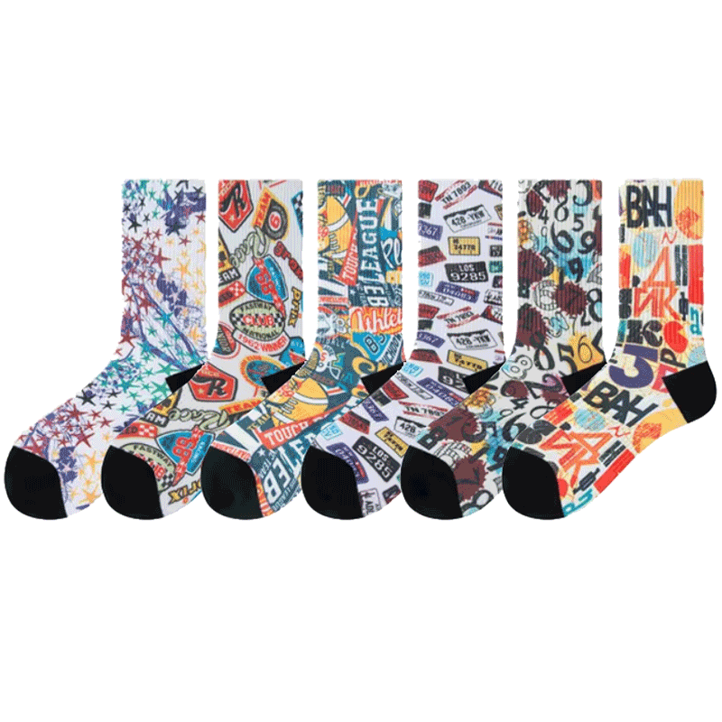 360 Printed Socks​