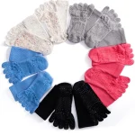 Women Fitness Five Finger Pilates Socks