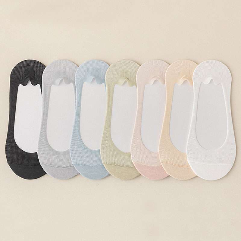 Summer Women's Mesh Boat Socks - Image 2