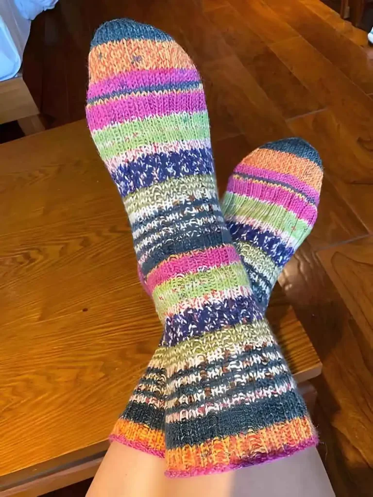 Knitted-socks