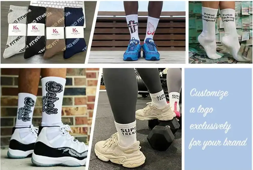 Customized Knitted Logo Display Image