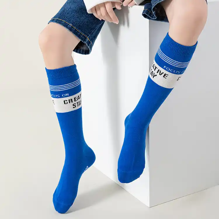 Custom-knee-high-dress-socks